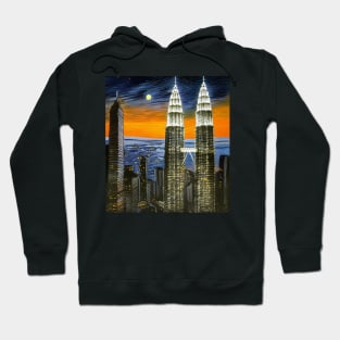 Malaysia Petronas Twin Towers Hoodie